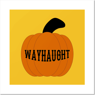 Wayhaught Pumpkin - Wynonna Earp Posters and Art